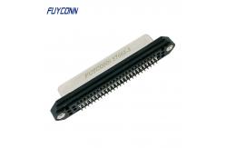 China PCB 64 50 Pin Solderless Centronics Connector With Press Pin Contact supplier