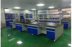 China High Temperature Resistance Wood Lab Furniture  /  Lab Work Bench supplier