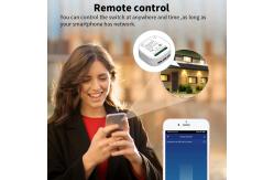 China Waterproof Tuya Smart Switch Push Button Panel WiFi Wireless Remote Control supplier