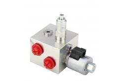 China Aluminum Hydraulic Valve Block Solenoid Valve 12V CNC Processing Service supplier