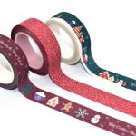Printed Masking Tape Japanese Washi Masking Tape Christmas Washi Tape for sale