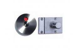 China 304 Stainless Steel Toilet Partition Lock Hardware Impact Resistance With Handle supplier