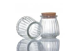 China 5Oz 8Oz 200Ml Small Glass Food Containers Pudding Jars For Bird Nest supplier