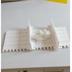 White Plastic Conveyor Belt Cold Resistant Lifting Conveyor Belt Modular for sale