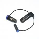 Original 3 Pin Mini XLR Male To XLR Female Audio Cable For BMPCC 4K 6K for sale
