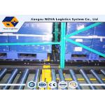 Easy Assembly Gravity Pallet Racking Space Saving With Roller Track Movement