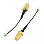 Factory Custom RF1.13 for Female MHF4 UFL U.FL Waterproof Coaxial Cable Pigtails 6GHz 50W Vertical Communication Extension for sale