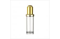 China Thick Wall 20ml Plastic Dropper Bottles 30ml PETG Cylinder Dropper Bottle supplier