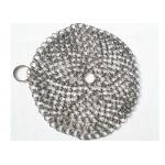 Durable Anti Rust Chain Mail Pan Scrubber With 1.2mmx10mm Rings For Kitchen Cleaning for sale