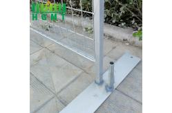 China Easy-installed Portable Galvanized Canada Temporary Fence For Construction Site supplier