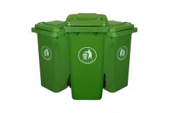 China Wholesale Large Garden Compost Bin Outdoor Plastic Garbage Bin with Wheels supplier