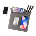 recyclable Wireless Mouse Pad With Phone Charger Multifunctional ultralight for sale