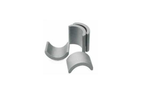 Ceramic Ferrite Arc Magnet High Consistency Charcoal Gray