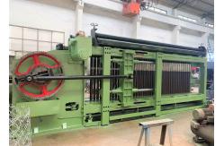 China Full Automatic Hexagonal Wire Mesh Netting Machine 60*80mm Gabion Mattress supplier