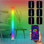360 Degree Emitting LED Mood Lamp APP Control RGB Corner Floor Lamp 22W for sale