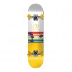 Ocean Pacific Sunset Park/Street White / Yellow Complete Skateboard - 7.75 x 31.5 for sale