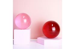 China clear transparency colored acrylic ball contact juggling ball supplier