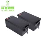 LCD Display 12.8V 200Ah Lithium RV Deep Cycle Battery For Camper for sale