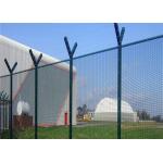 358 Anti Climb Wire Mesh Fence Panels Powder Coated 3-8mm Wire Dia for sale