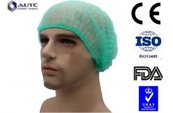 China Anti Dust Operating Room Hats , Surgery Scrub Caps Non Allergic Consumables supplier