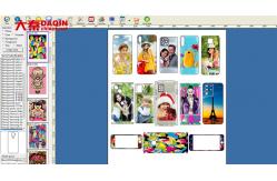 China Daqin DIY Mobile Skin Cutter Template Software Free Update supplier