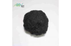 China Solid Non Siliconized Recycled Polyester Fiber 4080 64mm Staple Polyester Fibre supplier