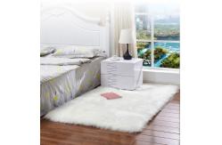 China Home Use Polyester Area Rugs / Faux Area Rug supplier
