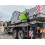 Used Zoomlion Truck Crane 50t With Tyres 12.00-20 Engine Model WP9H336E50