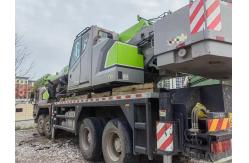 China Used Zoomlion Truck Crane 50t With Tyres 12.00-20 Engine Model WP9H336E50 supplier