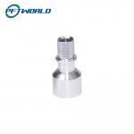 Precision CNC Machined Aluminum Parts Bright Silver Oxidation Can Be Customized
