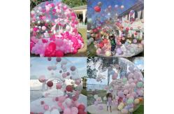 China 3m with blower air pump kids play transparent bubble house inflatable snow globe supplier