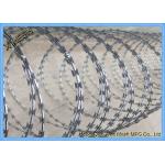 Stainless Steel Cbt-60 Crossed Razor Wire Security Fence with Clips for sale