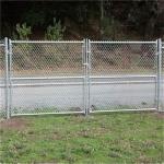 Heavy Duty 6ft X 50ft Galvanized Steel Chain Link Fence Fabric 9 Gauge