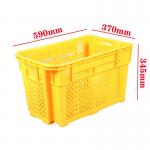 Vegetable Bins Plastic Stackable Storage Boxes 590x370x345mm