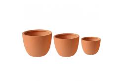 China Versatility Fiber Cement Pot For Flower Planters Pots  Frost Resistant supplier
