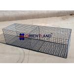 Commercial Pvc Coated Welded Wire Mesh Gabion Artistic Decorations 2m*0.5m*0.5m for sale