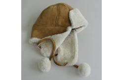 China Customized Funny Winter Sheepskin Hats Winter Ski Hat For Adults supplier