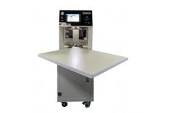 China 220V Manual Newspaper Paper Numbering Machine Pile Paper Sheets Counting And Marking Machine supplier