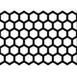 Honeycomb Punching Sieve Hexagonal Perforated Metal SS304 1*2m 1.22*2.44m for sale