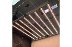China Foldable 650W 8Bars Full Spectrum LED Grow Lights Samsung LM301H Osram UV IR supplier