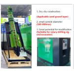 208 Lpm Oil Level Hydraulic Vibroflot Adjustable Vibration Frequency For Foundation Treatment Improvement for sale