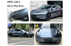 China Byron Bay Blue Transparency Self Healing Paint Protection Vinyl supplier