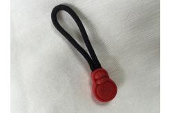 China Fashion Design Custom Logo Rubber Zipper Pullers For Clothes / Bags supplier