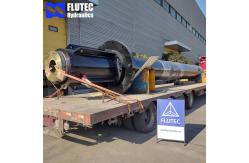 China Custom Made Inner Guided Hydraulic Cylinder For Aluminium Casting Machine supplier