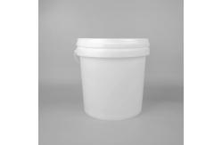 China Customized Transparent Plastic Bucket With Lid Round 8L 10L supplier