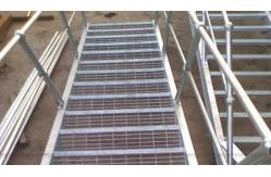 China T3 Steel Grate Stair Treads Hot Dip Galvanized Grating Steps supplier