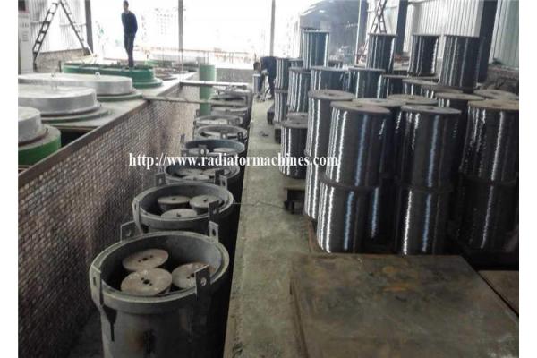 45KW PID Control Electric Heat Treat Annealing Furnace For Steel Wire Coils