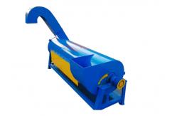 China Horizontal Drying Plastic Crusher Machine For Plastic Granules And PET Film supplier