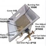 Hanging Type Infrared Biogas Brooder Heater For Chicken And Pig Farm 3000 Pa for sale