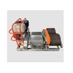 5T Gasoline Engine Underground Cable Puller Winch With Single Drum Capstan